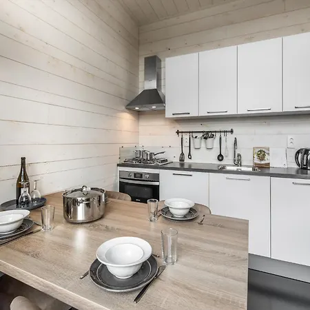 Modern With Combi-microwave Within Surroundings Holiday home